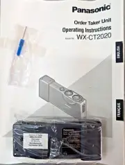 Panasonic WX-CT2020 - Order Taker Unit with Manual