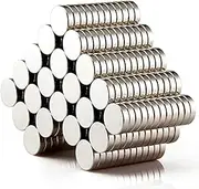 SYHL Small Cylinder Fridge Magnets, Office and Whiteboard Mini Magnets (40PCS) 12×3MM