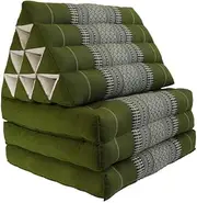 Mango Trees Thai Large Triangle Pillow 3 Fold Outdoor Mattress Cushion Best Gift 3FOLDS Day Bed