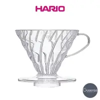 在飛比找蝦皮商城優惠-HARIO V60透明01/02/03樹脂濾杯 Gusens