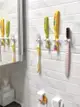 日式風格吸盤式電動牙刷架置物雙用收納架 (6.3折)