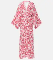 [Melissa Odabash] Melissa Odabash Wisdom floral wrap dress AU 10 multicoloured