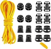 Backpack Elastic Rope with Buckles, Hiking Stick Holder Elastic Rope, Outdoor Daypack Expansion Elastic Rop, Secure Backpack Straps for Camping, Hiking, Travel