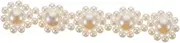 Ipetboom Imitation Pearl Applique for Bridal Shoes and Elegant Clothing DIY Shoe Jewelry for Dresses Hats Handbags More Delicate Pearl Patch for Unique Style