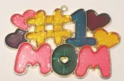 #1 MOM SUNCATCHERS (GREAT MOTHER'S DAY/BIRTHDAY GIFT FOR MOTHER SUNCATCHERS)