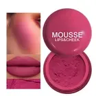 Blush Palette 2-In-1 Palette For Cheeks And Lip Natural Glow Pocket Blush