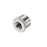 3/8” Female To 5/8" Male Threaded Screw Adapter For Microphone Stand Copper 1pcs