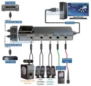 USB 5.1 Channel Surround Sound Adapter With Volume Control Optical Audio Input