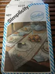 Simplicity 6229 UNCUT table Accessories Sewing Pattern