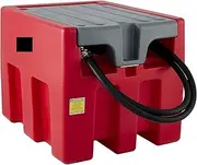 Portable Diesel Tank, 58 Gallon Capacity, Diesel Fuel Tank With 12V Electric Transfer Pump, Polyethylene Diesel Transfer Tank