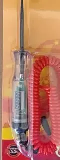 Professional Test Light with Voltmeter - Heavy Duty DC Circuit Tester for Vehicle Diagnostics