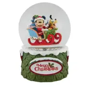 Disney Traditions Mickey Mouse Laughing all the Way Waterball