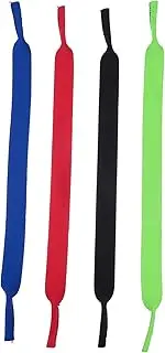 [SHINEOFI] 4 Pairs Widen Skid Glasses Straps Comfortable Eyewear Retainers for Sunglasses Glasses Goggles Durable Secure Fit