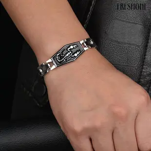 [簡尚] 蠍子王炫酷天蠍座男士手鍊 朋克個性手錶帶手鍊