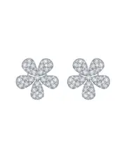 Sabrina Designs 14K 1.03 ct. tw. Diamond Flower Studs