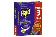 Raid Exterminator Flea & Cockroach Bomb 3 Pack 788765