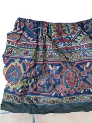 Ralph Lauren Oxfordshire Full Double Bed Skirt GATHERED RUG TAPESTRY NEW