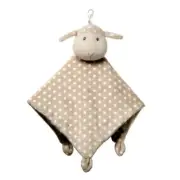 Baby GUND Plush ROLY POLYS Tan Sheep Lamb Lovey Security Blanket #4060794