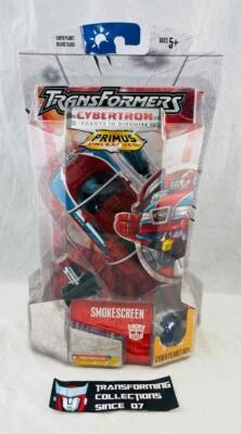 Transformers Cybertron Primus Unleased Deluxe Class Smokescreen MOSC