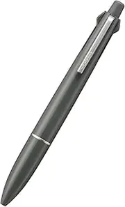 Mitsubishi Pencil MSXE5LS05G.23 Multifunction Pen Jet Stream Light Touch Ink 4&1 0.5 Gloss Gray