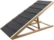 Foldable Dog Ramp for Bed, Couch or Car - Non-Slip, Adjustable - 70cm