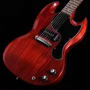 Gibson Custom Shop Murphy Lab 1963 Sg Junior Lightning Bar Ultra Light Aged Safe