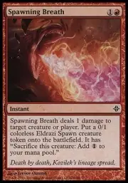 4x Spawning Breath Rise of the Eldrazi MtG Magic Red Common 4 x4 Card Cards