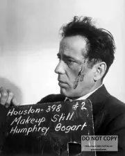 HUMPHREY BOGART IN MAKEUP STILL FROM "THE MALTESE FALCON" - 8X10 PHOTO (FB-694)