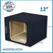 12" Single Sealed Large Solo-Baric Sub Box Speaker Box Ground Shaker Enclosure