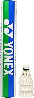 Yonex Arosensa 2 Feather Badminton Shuttlecock, White-Pack of 12