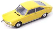 Autocult 1:43 Scale Simca 1501 Coupe Heuliez Yellow
