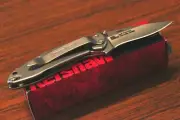Kershaw Scallion Knife Stainless Steel Frame Lock 1620FL Made in USA