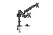 Brateck Dual 17-32" Gas Spring Dual Monitors Arm [LDT47-C024N]