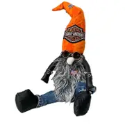 Cool Harley Biker Gnome, Gnomes Plush Stuffed Doll Ornaments Xmas Decorations