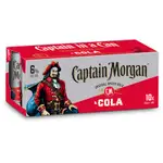 [Captain Morgan] Captain Morgan Spiced Rum & Cola Can 375mL (10 pack)
