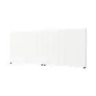 NNEED Bed Frame Headboard Double Queen King White Boucle