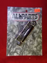 New Allparts guitar stop tailpiece. Nickel finish