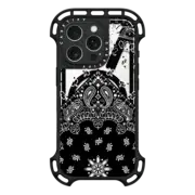 iPhone 16 Pro Ultra Bounce Case MagSafe Compatible Black bandana
