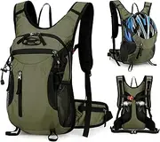 Outplea 15L Lightweight Bicycle Backpack Men Women Small Hiking Backpack Motorcycle Backpack Trail Running Backpack Hydration Backpack for Marathon Running Hiking