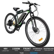 48V 1500w Electric Bike Ebike Bicycle 29 Inch Rear Motor 15AH Battery Shimano AU