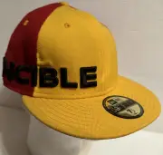 New Era IRONMAN 59fifty Fitted Hat Size 7 1/2 Marvel Comics Colab RARE!