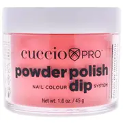 Cuccio Colour Pro Powder Polish Nail Colour Dip System - Chillin In Chile For Women 1.6 oz Nail Powder