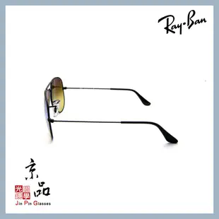 RAYBAN RB3025 002/4O 58mm 霧黑框 藍水銀片 雷朋太陽眼鏡 公司貨 JPG京品眼鏡 3025