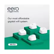 Amazon eero 6+ mesh Wi-Fi router | 1.0 Gbps Ethernet | Coverage up to 6,000 s...