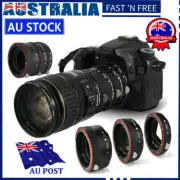 Macro Extension Camera Adapter Lens Auto Focus Tube Rings Set for Canon EOS D2