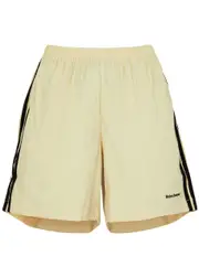 Adidas X Wales Bonner X Wales Bonner Logo-embroidered Shell Shorts - Beige - XL (UK16 / XL) XL (UK16 / XL)