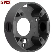 5x Wall Mount Bracket Junction Box Base For Small Dome CCTV Security Camera Gray