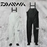 在飛比找蝦皮商城優惠-《DAIWA》22 DR-6122P 黑色吊帶雨衣褲 船釣雨