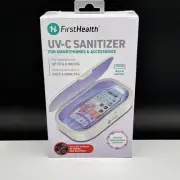 First Health UV-C Sanitizer For Smartphones & Accessories New