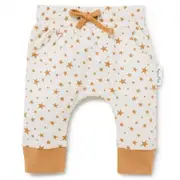 Aster & Oak Taffy Star Harem Pants - Whisper White